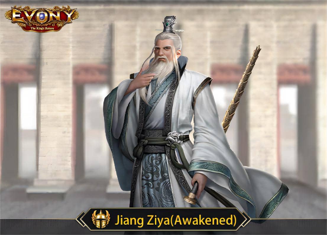Evony Epic historic General Jiang Ziya