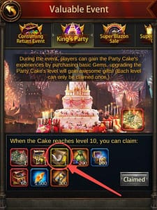 Get Jiang Ziya from King's Party Event