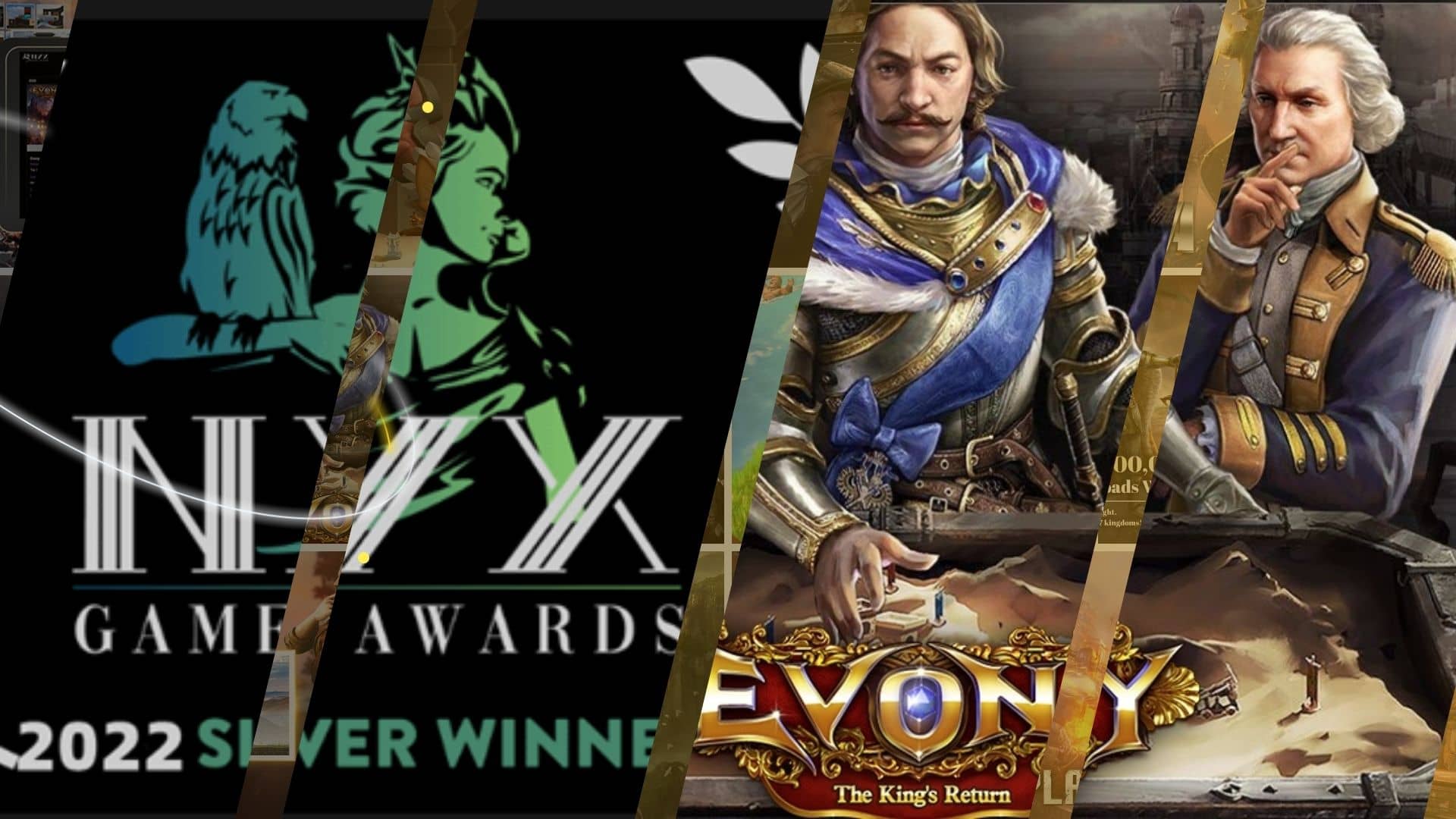 David Guo let EVONY win NYX Award